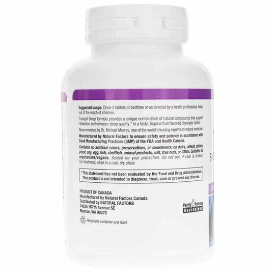 Stress-Relax Tranquil Sleep Chewable, NF
